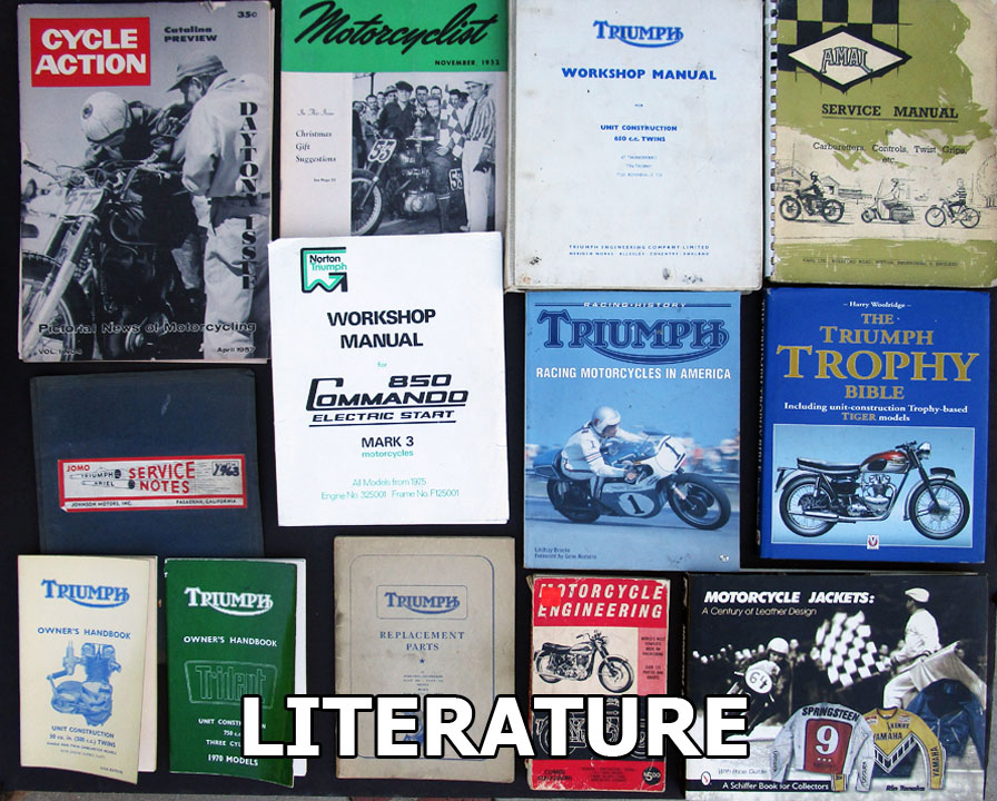 Vintage Motorcycle Literature