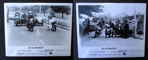 GO-GO BEAT MOTORCYCLE MOVIE STILL 1965 PHOTOGRAPH MODS & ROCKERS THE BEATLES - MEMORABILIA