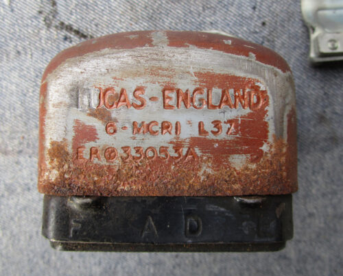 1940s LUCAS MOTORCYCLE 6V REGULATOR CONTROL BOX NORTON BSA ARIEL MATCHLESS TRIUMPH AJS - PARTS