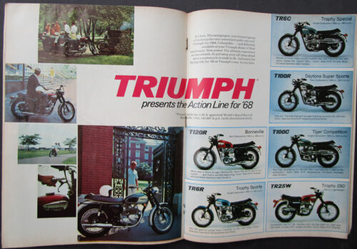 1968 TRIUMPH MOTORCYLE