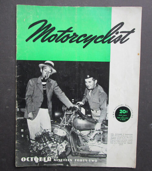 vintage motorcycle magazine